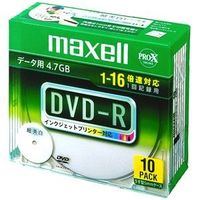 マクセル データ用16倍速対応DVD-R 10枚パック　4.7GB　ホワイトプリンタブル [DR47WPDS1P10SA] 税込価格